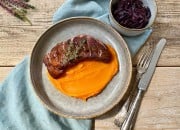 Entenbrust mit Süßkartoffelpüree