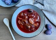 Low Carb Pflaumenkompott